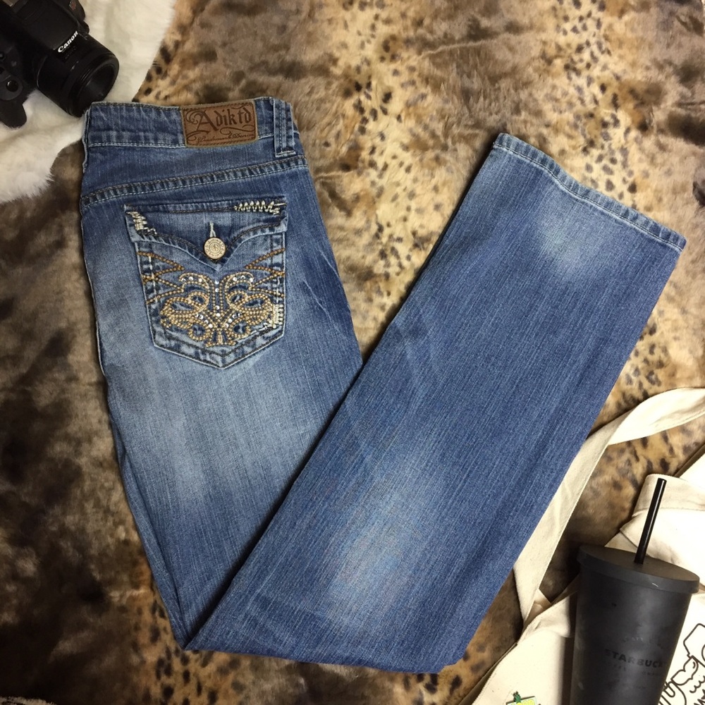Adiktd boot cut jeans